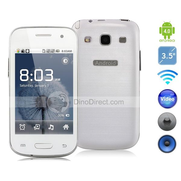 HMing Y9300 + 3.5 "Android 4.0 SMDK4012 1.0GHz Smartphone co
