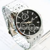 Doclin Adjustable Steel Band Round Dial Wrist Men Watch